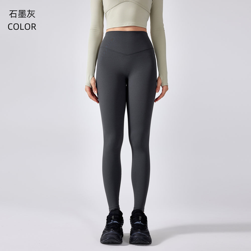 New yoga pants - no camel toe, high-waisted, women's tight-fit activewear, naked feel shaping leggings daw203