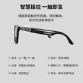 Hyundai anti-blue light uv smart glasses audio sunglasses with call & music bluetooth glasses headset