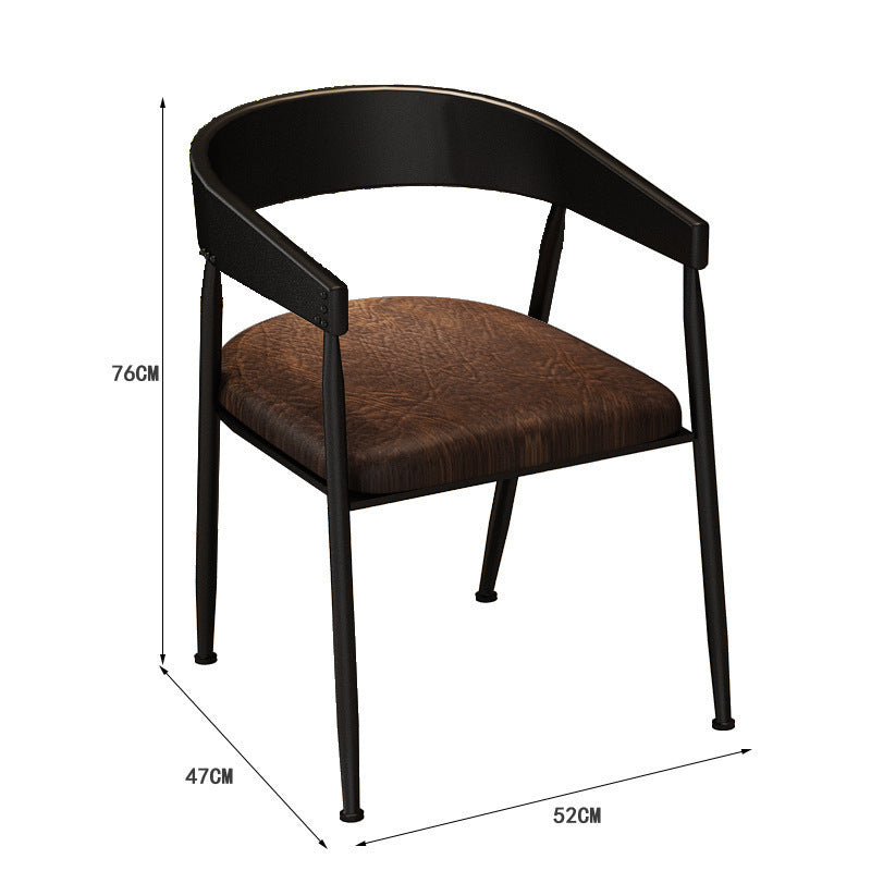 American industrial style dining table and chair combination commercial bar hot pot restaurant restaurant booth tavern clear bar solid wood dining table and chairs