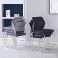 Office chair conference room prolonged sitting meeting training staff ergonomic chair stackable backrest chair for chess and card room