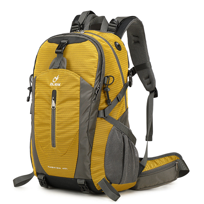 Outdoor Mountaineering Bag Suspended Carry System Backpack Lightweight Large Capacity Men's and Women's Leisure Hiking Backpack