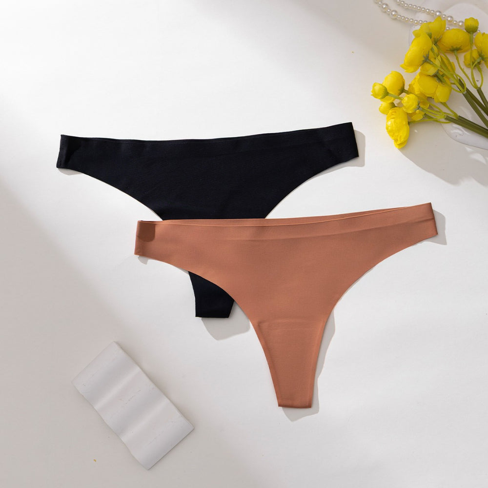 sports yoga seamless underwear thin ice silk invisible naked comfortable underwear women's factory wholesale