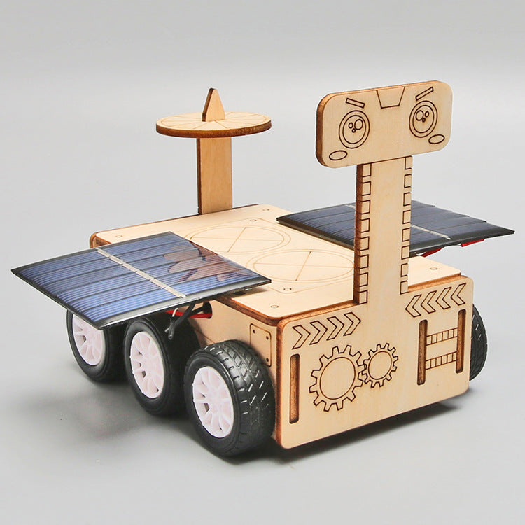 Science and technology small production Mars rover DIY primary and secondary school physics steam science experiment material package invention wholesale