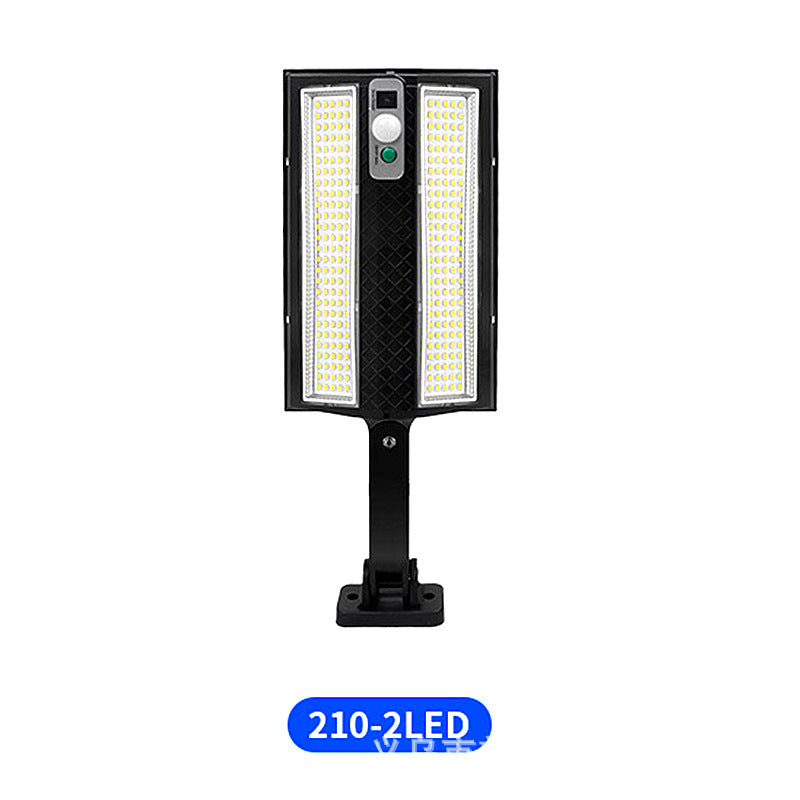 Cross-border solar outdoor garden light outdoor decorative wall light waterproof courtyard wall ambient lighting human body induction street light