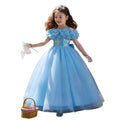 Girls' formal dress - premium openwork birthday princess gown -  new arrival - wholesale single piece - puffy flower girl dress