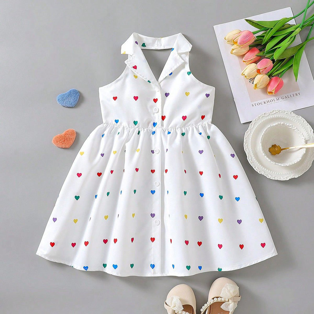 hot-selling woven halter backless princess dress for boys and girls - cross-border exclusive for export