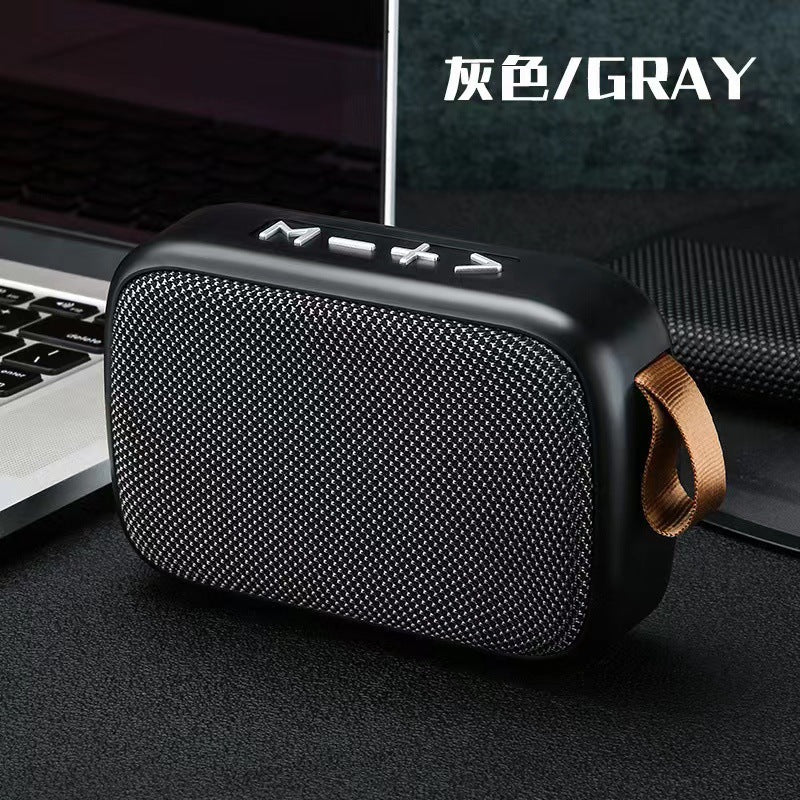 G2 wireless bluetooth speaker - portable outdoor subwoofer mini speaker - home audio fabric card slot bluetooth speaker