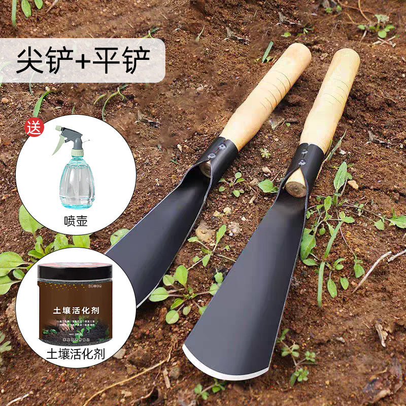 Vegetable planting handy gadget manganese steel small shovel, flower planting, vegetable planting tools, digging wild vegetables, florals, weeding, digging soil, furnace suit