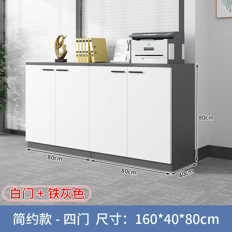 Office cabinet floor-standing file cabinet copy printer bottom base placement storage material storage cabinet low cabinet