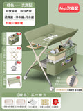 Changing table - multifunctional foldable baby care station for diaper changing, massage, bathing, and newborn care