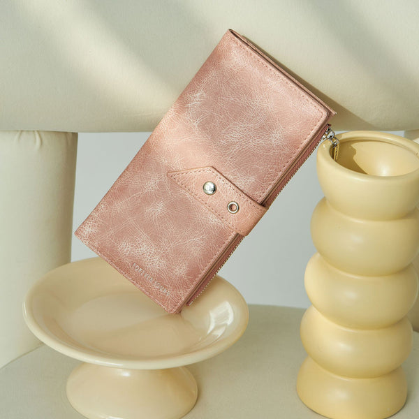 Cross-border supply 20% off women's wallet wallet  simple zipper multi-card change wallet