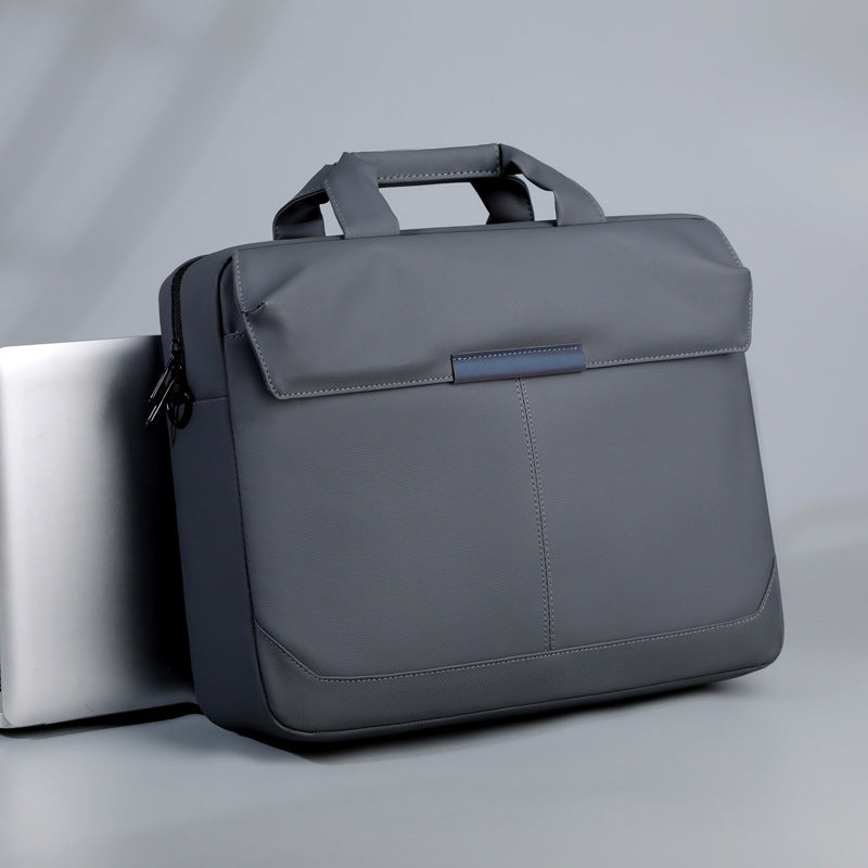 Cross-border casual men's handbag large-capacity business shoulder messenger bag outdoor commuter men's laptop bag