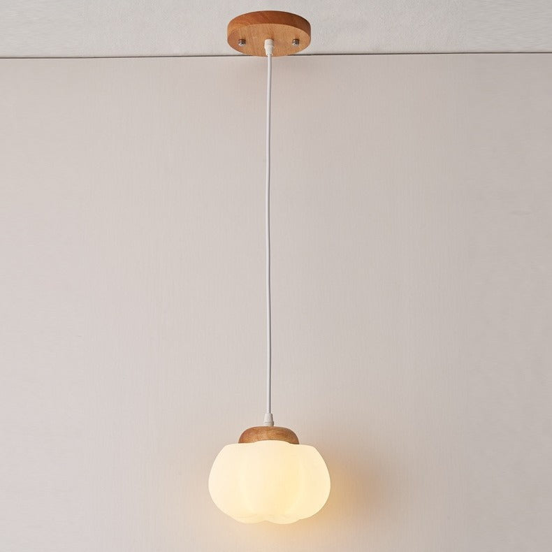 Log Cream Wind Restaurant Chandelier Bedroom Bedside Chandelier Creative Cotton Dining Table Bar Lighting Factory Direct Sales