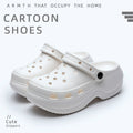Women's clogs - new summer collection: thick-soled, anti-slip beach sandals with closed toe for adults. perfect for the beach and everyday wear