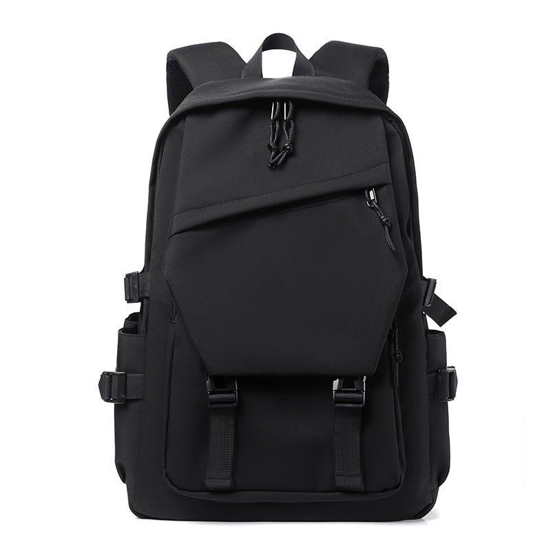 New niche trend backpack men and women with the same backpack junior high school students college students design sense large capacity