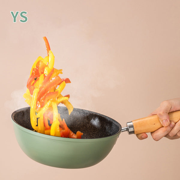 Pan, Cross-border Special Aluminum Alloy Wok Non-stick Maifanshi Aluminum Alloy Wok