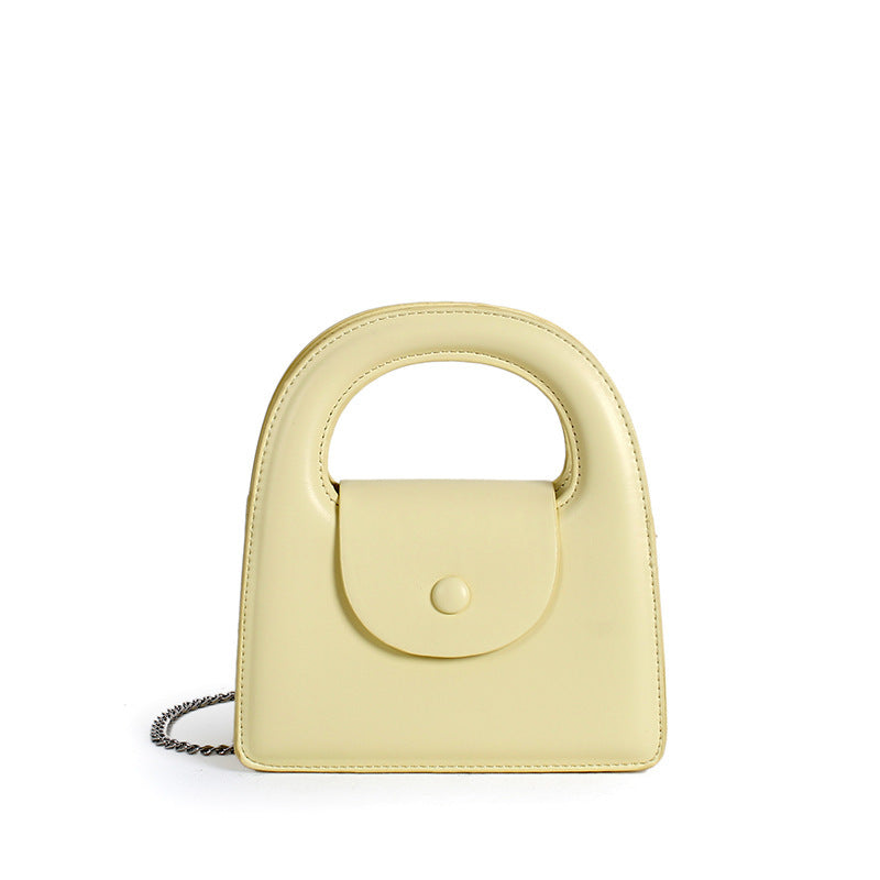 Guangzhou women's bag chain mini small satchel niche design fashionable versatile handbag high-end simple messenger bag