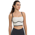New color block adjustable sports tank top - high elasticity, breathable yoga top - women's summer fitness top dss114