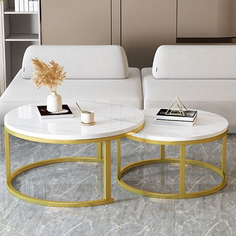 Coffee table accessible luxurycasual modern living room for home small apartment scandinavian sofa side table retractable round tea table metal