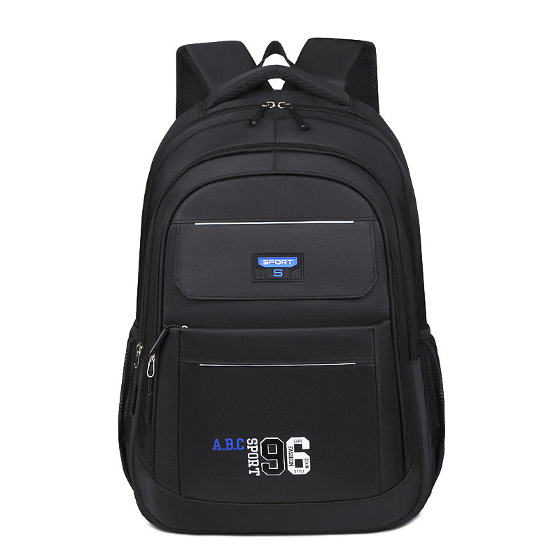 Cross-border backpack Men's high-end sense large-capacity travel bag One pack Multi-purpose computer bag School bag Middle school student backpack