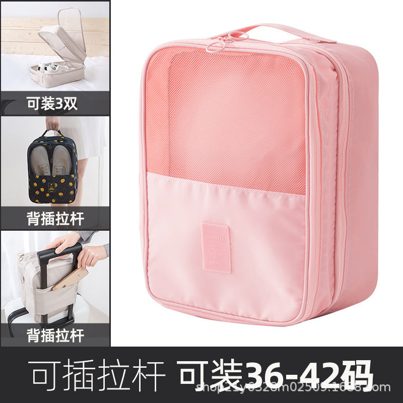 Shoe storage bag waterproof shoe bag bag shoe box dustproof multiple pairs of suitcases portable shoe bag travel artifact
