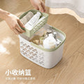 Bath basket satchel bathroom toiletries storage basket plastic dormitory bath basket rectangular storage basket bath basket