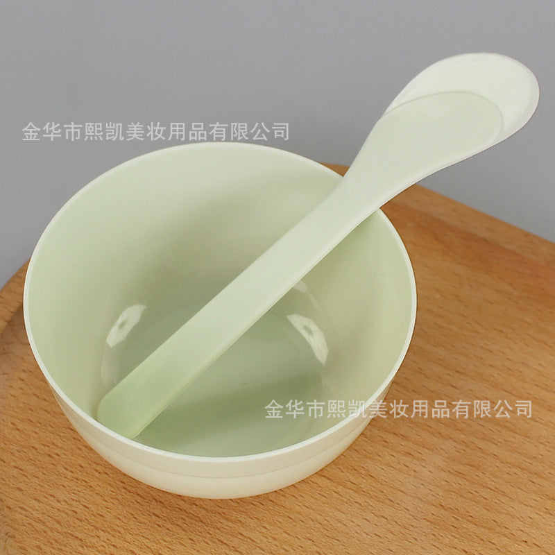 Mask mixing kit #3: mask bowl, mixing spatula, cosmetic bowl, plastic bowl, plastic spatula, scraper, beauty mixing bowl spoon