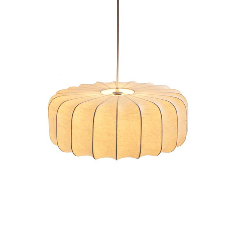 Xiaohongshu pumpkin chandelier master bedroom room modern simple restaurant Internet celebrity LED lighting Zhongshan home decoration lighting