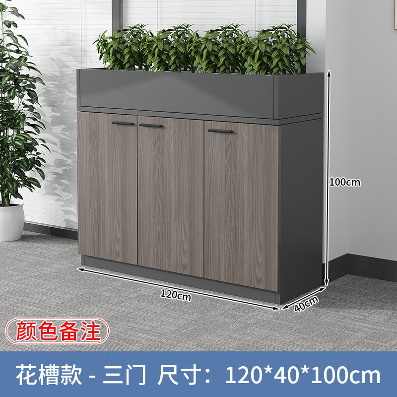 Office cabinet floor-standing file cabinet copy printer bottom base placement storage material storage cabinet low cabinet