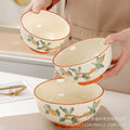 New chinese style ceramic dinnerware set for home use - 2026 collection: bowls, plates, dinnerware, noodle bowls, and soup bowls - complete set