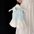 Korean style versatile little girl spring dress - baby spring/summer gentle, whitening, cute, sweet, stylish, and easy to match