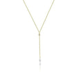 Amazon's new zircon inlaid chain tassel y-shaped necklace fashion generous lasso clavicle chain holiday gift