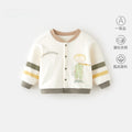 Babibele autumn/winter baby clothes, quilted jacket, lightweight cotton top, newborn warm long-sleeve baseball jacket