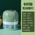 Electric garlic masher mini garlic paste handy gadget kitchen garlic masher garlic masher garlic paste food supplement meat grinder for home garlic peeler