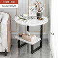 Double-layer negotiation table, living room casual slate coffee table, balcony coffee table, hotel bedroom small round table, tea table, others