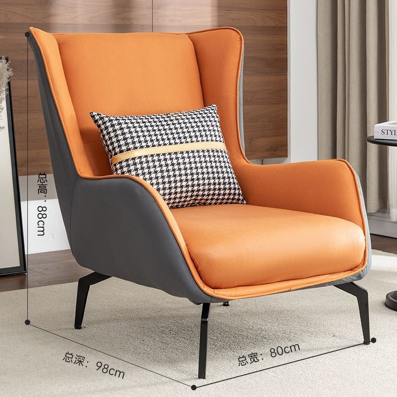 Bedroom modern single chair casual living room reclining single sofa accessible luxury lazy balcony designer for home sofa