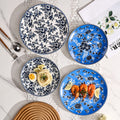 European-style ins banquet creative plating steak plate restaurant hotel for home artistic western food plate flat plate