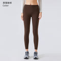 No awkward line, nude-feel yoga leggings for women. fleece-lined, slimming, high-waisted, butt-lifting workout and fitness pants. daw180