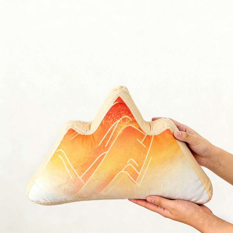 Trendy chinese style backrest pillow - large size sofa cushion, office lumbar support, chinese style lumbar pillow, college dorm bed headrest pillow