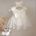 Baby clothes summer princess dress full month celebration outfit little girl chic tulle dress one-year-old baby girl summer clothes