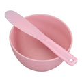 Beauty tool tpr silicone-like mask bowl, soft large bowl with 13cm opening, mask mixing stick, stirring and applicator pp large stick