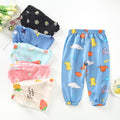 Kids' mosquito-proof pants: summer baby bloomers, toddler & child long pants, breathable air conditioning pants for boys & girls
