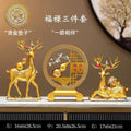 Lucky deer figurine - creative wine cabinet decoration for living room, office desk, home, housewarming gift, moving gift