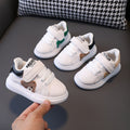 Kids' fall new arrivals: children's sneakers, panda design, baby girls' white shoes, boys' casual shoes, ages 1-6