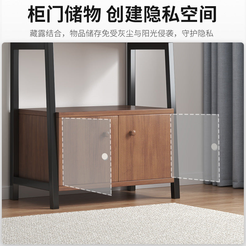 Shelf Multi-layer storage shelf Living room bookshelf Home floor locker Multifunctional shelf Display cabinet Display cabinet