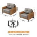 Single person + square table + single person (xipi)