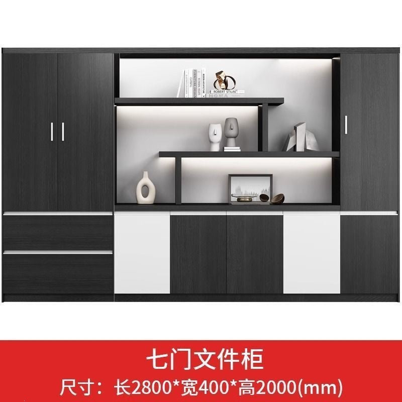Filing cabinet office background cabinet bookcase storage office wooden modern file cabinet with lock
