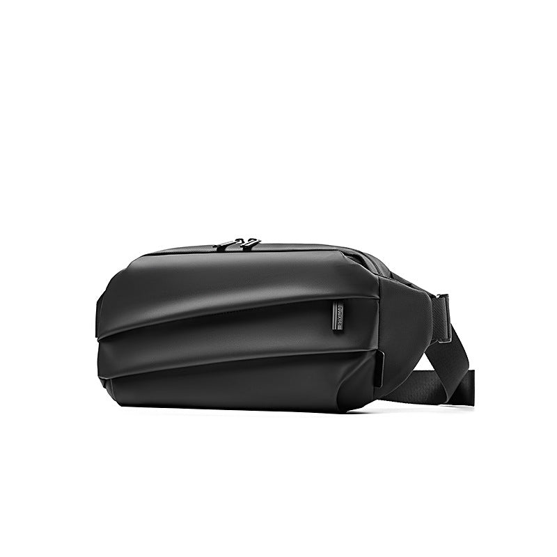 New Men's Crossbody Bag Multifunctional Large Capacity Business Small Backpack Functional Breast Bag Men's Shoulder Bag Men's Satchel Tide