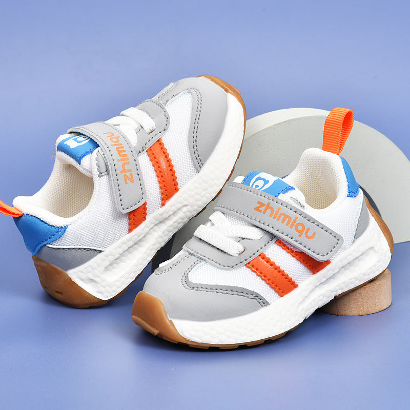 Toddler shoes for boys, spring and autumn, 0-1-2 years old, soft sole infant shoes, children's shoes, infant and toddler shoes for girls