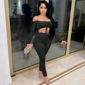 C3715 special offer: no returns or exchanges. please purchase with care. cross-border fashion women's two-piece set with ruched sleeves and tie detail